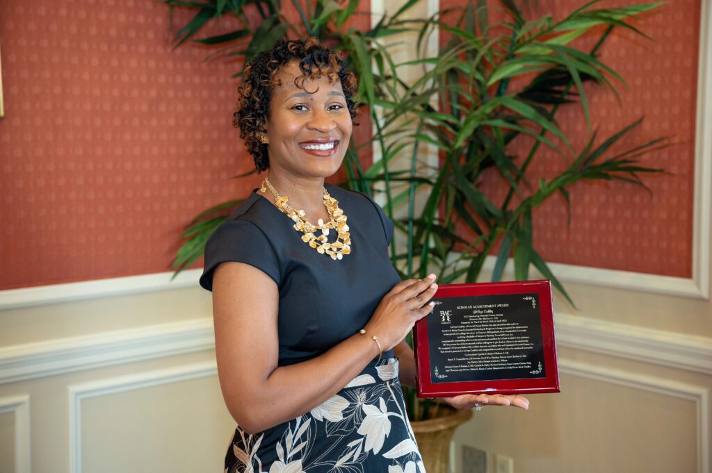 2023 - PP - LaToya w Plaque 05